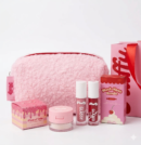 The pink Fluffy-Gingham Trio bundle